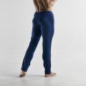 Pantalon stretch 5 poches bleu