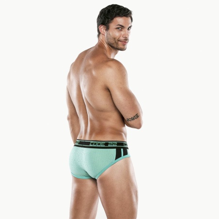 Motion push-up brief turquoise