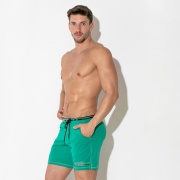 Short Motion bleu vert