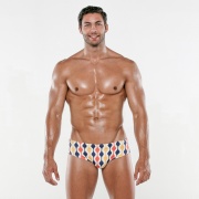 Slip de bain Groovy bleu marine