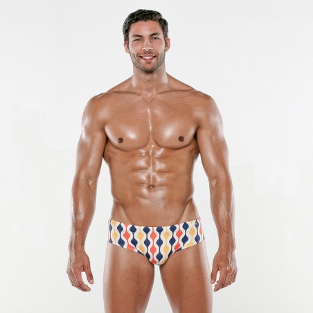 Slip de bain Groovy bleu marine