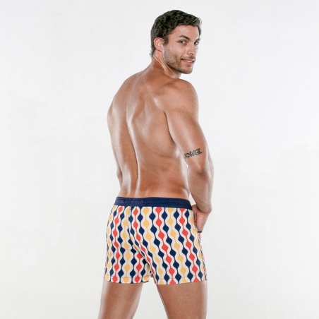 Short de bain Groovy bleu marine