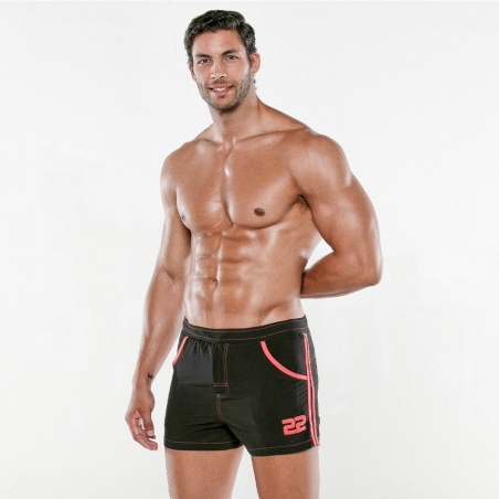 Medley swim short black