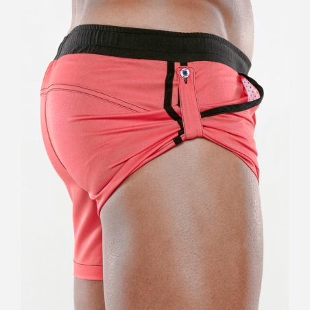 Medley swim short coral