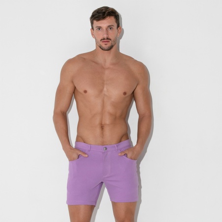 5 pocket short violet