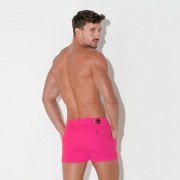 Mini short fuchsia