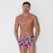 Mini short vivid rosa