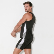 Camiseta tank rush negro