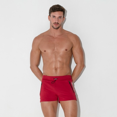 Mini short rush rojo