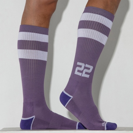 Retro sock violet