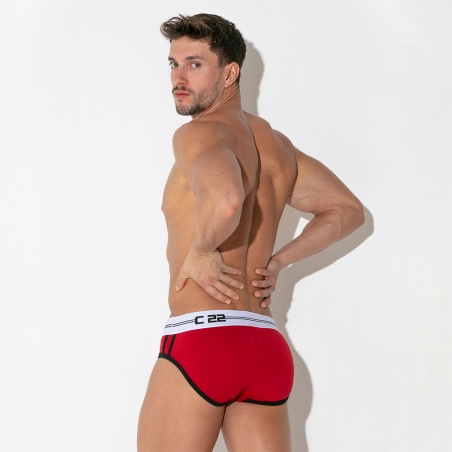 Calzoncillo Power slip rojo