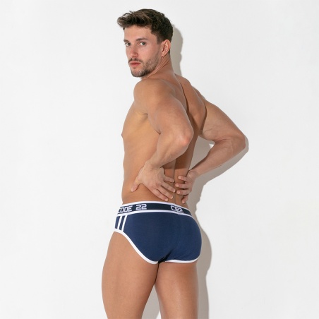 Calzoncillo Power slip azul marino