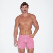 Short vintage 5 poche rose