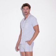 Camiseta terry azul cielo