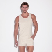 Terry tanktop off-white