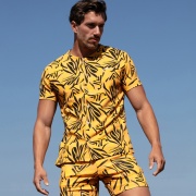 Short 5 poches mandarine