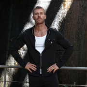 Slim fit cargo zip overshirt black