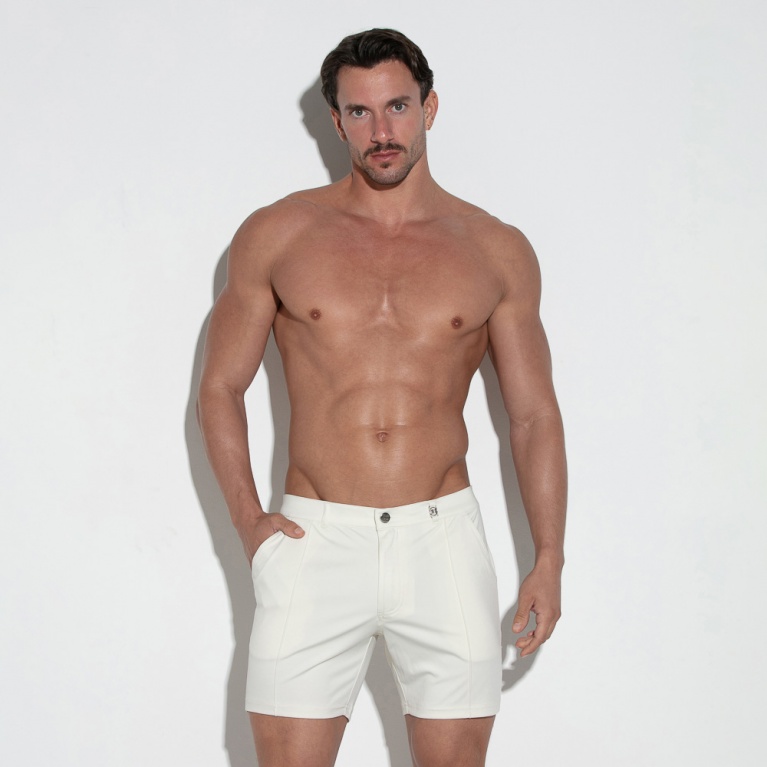 copy of Silky stretch short off-white