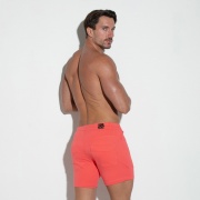 Short 5 poches saumon