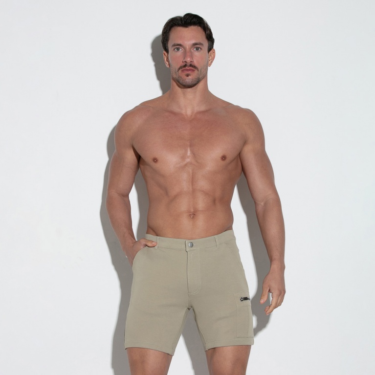Cargo short khaki