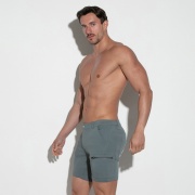 Short cargo gris charbon