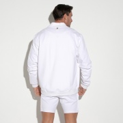 Prisma piqué jacket white