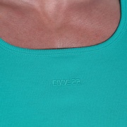 Essential rib tanktop teal