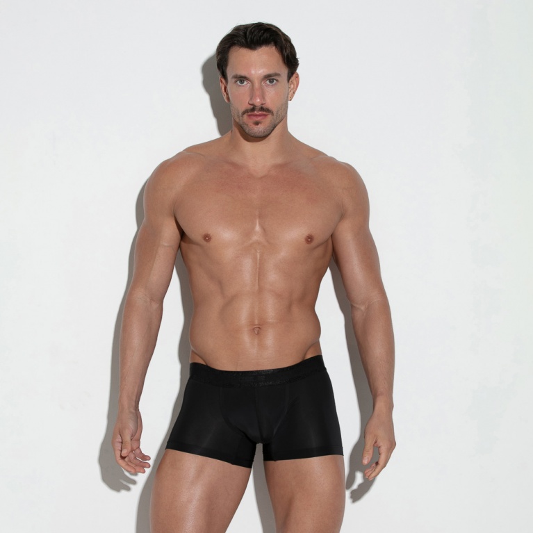 Boxer Core en microfibre noir