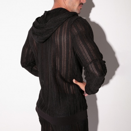 Sudadera Oasis de jacquard calado