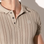 Oasis openwork polo latte