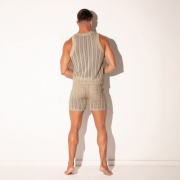 Oasis openwork tank top latte