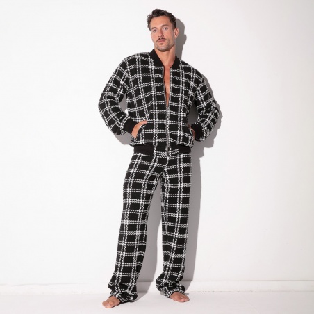 Cazadora bomber Cameron de cuadros