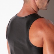 SF Leatherette Tank Top