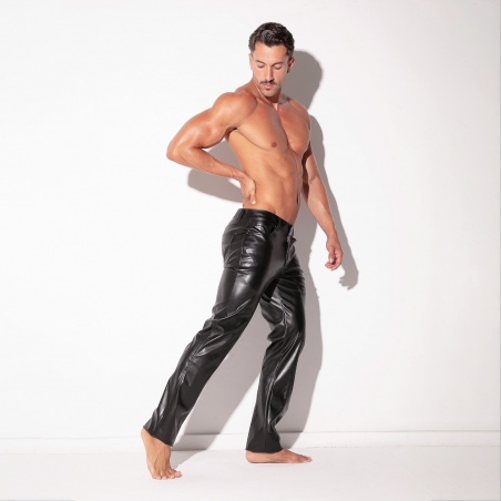 Pantalon SF en cuir synthétique